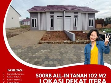Rumah Murah Tanpa DP Dekat Kampus ITERA #02