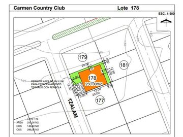 Casa Residencial en Venta en Carmen Country Club.