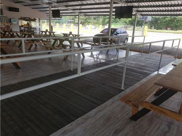 VENDO CABAÑA, RESTAURANTE Y TERRENO DE 5000M2 INTERAMERICANA