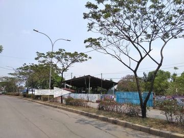 Dijual cepat Tanah bonus bangunan workshop di Jurumudi