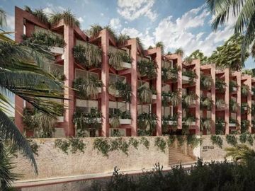Departamento con balcón y terraza, cuarto de lavado, en San Jose Del Cabo