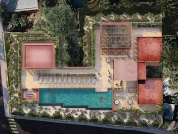 Departamento con balcón y terraza, cuarto de lavado, en San Jose Del Cabo