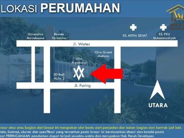 RUMAH MURAH DI SEDAYU BANTUL LOKASI STRATEGIS JALAN BESAR