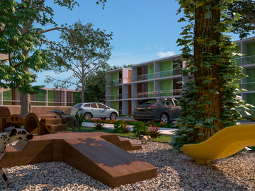 Departamento de dos habitaciones en venta dentro de Mérida en Díaz Ordaz