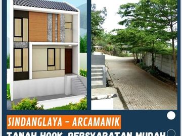 SIAPA CEPAT DIA DAPAT !! Rumah Tanah 112 Hook Baru di Sindanglaya Arcamanik Kota Bandung