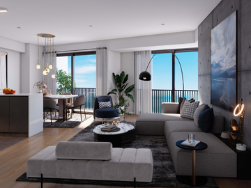 DEPARTAMENTO DUPLEX EN VENTA CON VISTA AL MAR EN PROYECTO