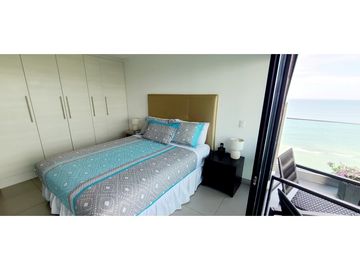 Venta Departamento de lujo frente al mar edf. Poseidón Manta Ecuador.