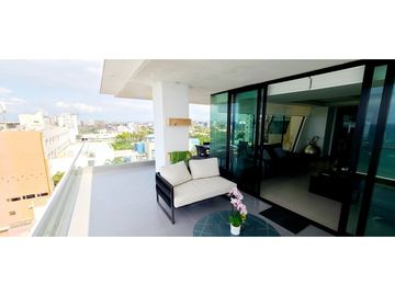 Venta Departamento de lujo frente al mar edf. Poseidón Manta Ecuador.