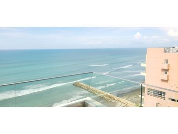 Venta Departamento de lujo frente al mar edf. Poseidón Manta Ecuador.