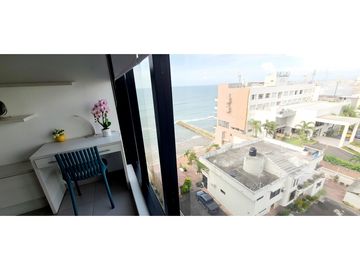 Venta Departamento de lujo frente al mar edf. Poseidón Manta Ecuador.