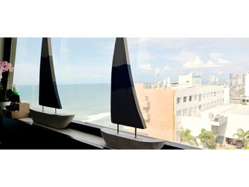 Venta Departamento de lujo frente al mar edf. Poseidón Manta Ecuador.