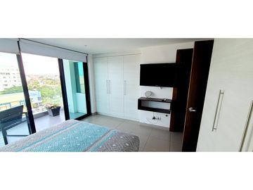 Venta Departamento de lujo frente al mar edf. Poseidón Manta Ecuador.