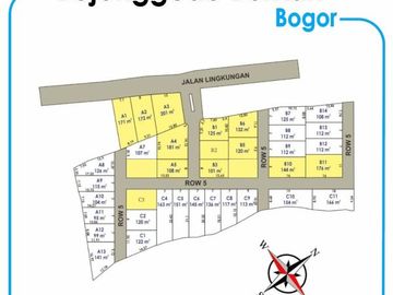 Tanah Strategis 700 m Jalan Raya Bomang