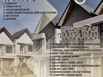 Rumah Minimalis di Arcamanik, dekat Antapani dan Cisaranten