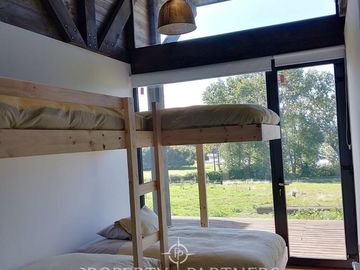 Casa recién construida a pasos del lago Ranco
