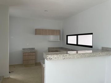 Casa en venta de una planta en privada en Conkal al norte de Mérida