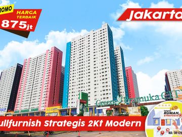 Fullfurnish Apartemen The Green Pramuka City Jakarta Pusat