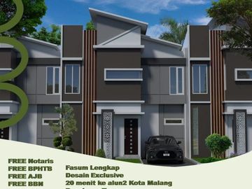Di Jual Rumah Murah Di Kota Malang 2 Lantai Harga 200 Juta an