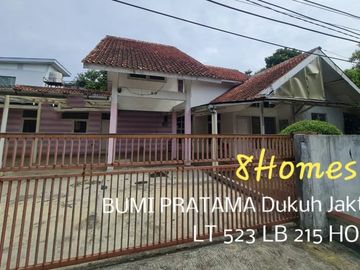 Rumah Hoek Luas 523 Bumi Pratama Kramat Jati