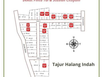 Dekat Jl Raya Bojonggede - Kemang, Cocok Bangun Hunian