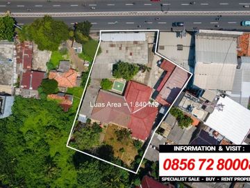 TANAH ZONA KOMERSIAL CAMPURAN at Jl RAYA BOGOR, KRAMAT JATI