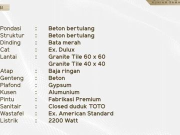 Dijual Rumah berkonsep Boutanical Beauty Garden di Kudus