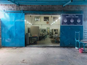 TAMI Tanah dan Bangunan Kantor di Pinggir Jalan Lewinanggung Tapos