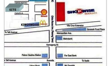 Makati Kingswood Makati 2 bedroom Condo w/ Parking  For   sale.