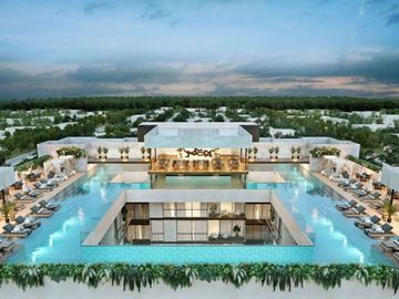 Apartamento a pasos de la Quinta Avenida, rooftop, en venta Playa del Carmen.