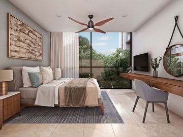 Apartamento a pasos de la Quinta Avenida, rooftop, en venta Playa del Carmen.