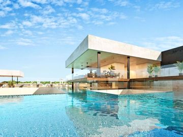 Apartamento a pasos de la Quinta Avenida, rooftop, en venta Playa del Carmen.