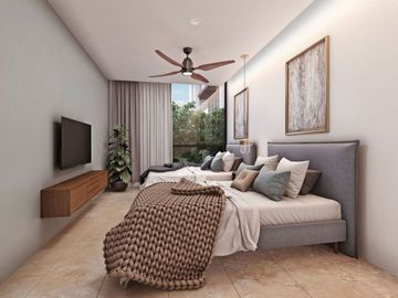 Apartamento a pasos de la Quinta Avenida, rooftop, en venta Playa del Carmen.