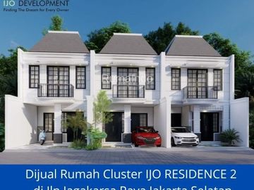 Dijual Rumah Cluster IJO RESIDENCE 2 di Jln Jagakarsa Raya Jakarta Selatan