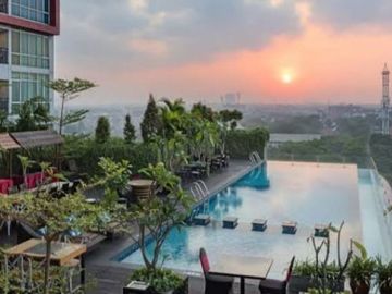 Disewakan apartement Papilio 2BR nol jalan raya A yani mewah furnished
