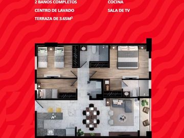 DEPARTAMENTO - VENTA