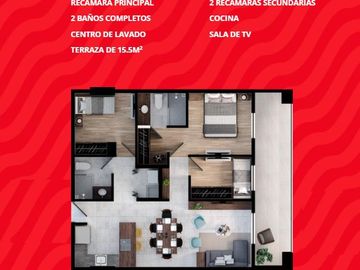 DEPARTAMENTO - VENTA