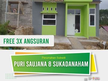 Rumah dijual murah Tanpa DP All In