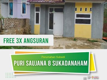 Rumah dijual murah Tanpa DP All In