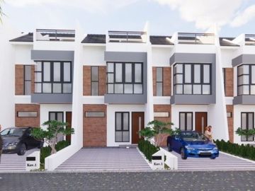 Rumah Baru Rp 816 Juta, 2 Lnt, di Beji, Depok. LT 58 m&sup2;, 3 K