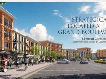 Ruko exclusive dengan shopping street pertama mulai 3,2 M di Sawangan Depok