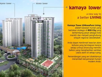 Akasa Tower Kamaya Murah Bebas Banjir di BSD City