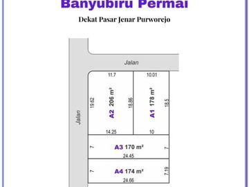 Tanah Dijual Murah Akses Mudah Dekat Puskesmas Ngombol