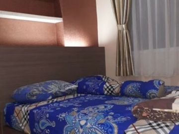 Apartemen 2Bedroom bulanan full furnish dan wifi ready