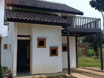 Rumah Modern Minimalis Asri Sejuk 2 Lantai Mezanine Banjaran