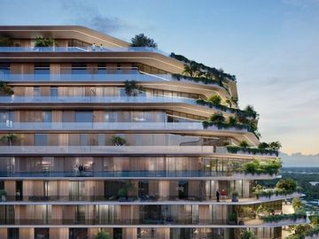 Departamento en venta 2R + Flex  al norte de Mérida cerca de The Harbor