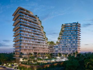 Departamento en venta 2R + Flex  al norte de Mérida cerca de The Harbor