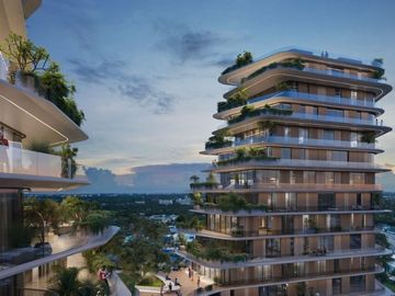 Departamento en venta 2R + Flex  al norte de Mérida cerca de The Harbor