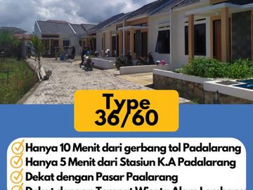 Hunian dengan pemandangan kota padalarang di mega bodas