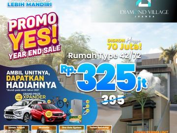 Harga Termurah Diamond Village Juanda1 di Sidoarjo 325 Juta