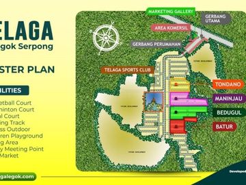 Perumahan Telaga Cluster Maninjau&Tondano type 27/60 2KT hanya 300jt an,5mnt dari Exit Tol baru Serpong-Balaraja